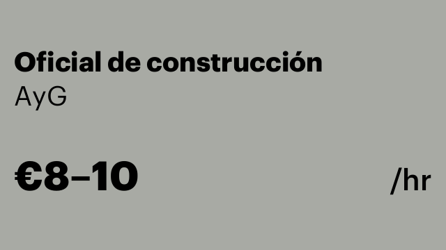 Oficial de construcción