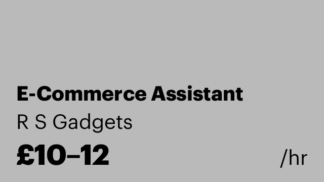 E-Commerce Assistant