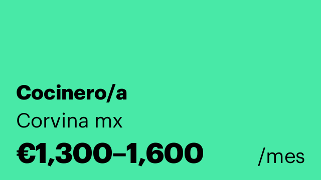 Cocinero/a