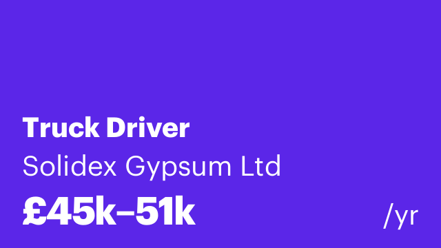 Truck Driver