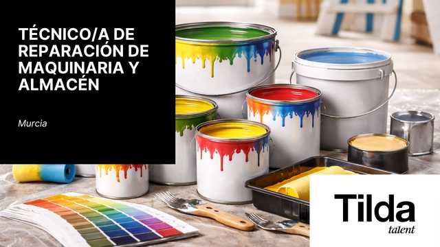 Técnico/a de Reparación de Maquinaria y Almacén