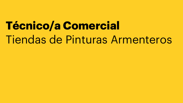Técnico/a Comercial