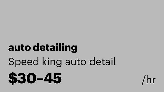 auto detailing