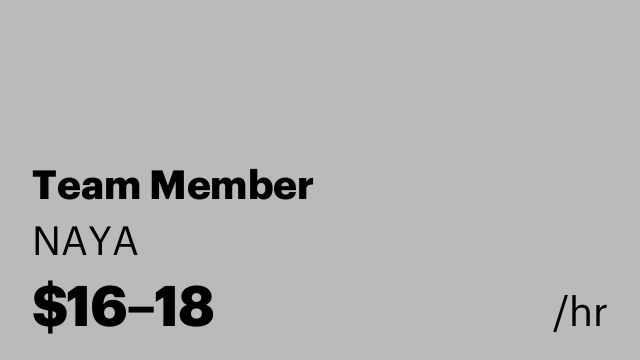 Team Member