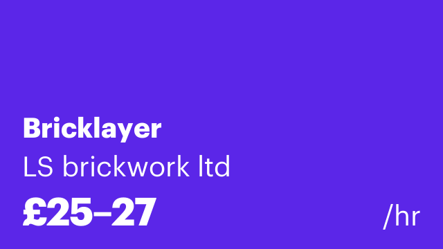 Bricklayer