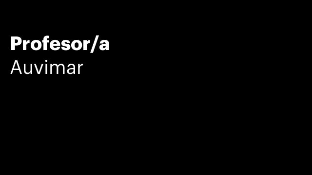 Profesor/a