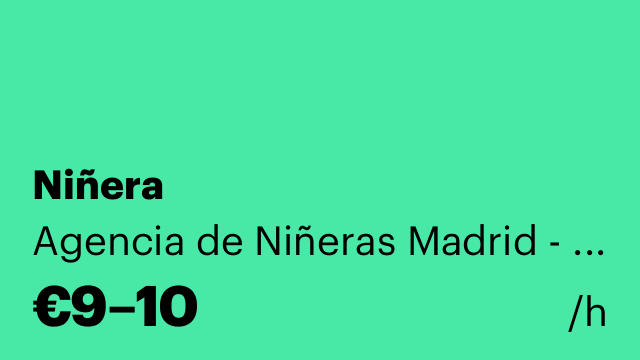 Niñera