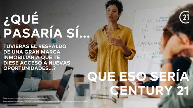 Inmobiliario/a Autónomo/a – Únete al equipo de C21