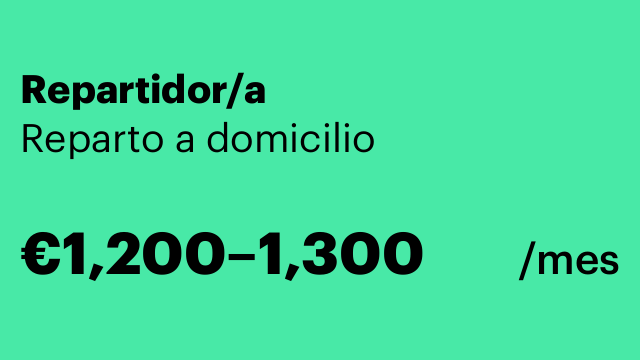 Repartidor/a