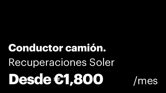 Conductor camión.