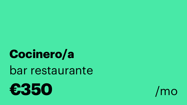 Cocinero/a