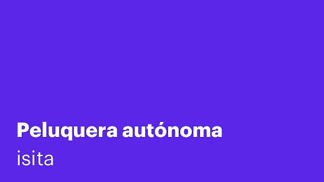 Peluquera autónoma