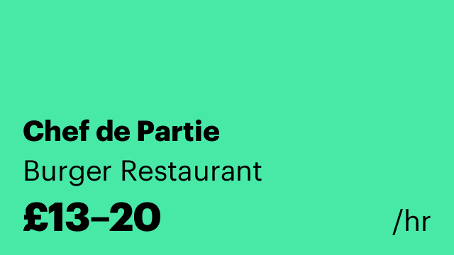 Chef de Partie
