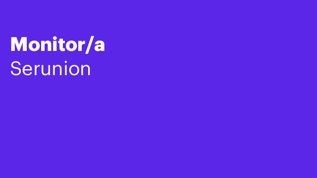 Monitor/a
