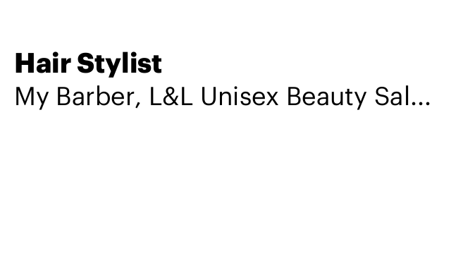 Hair Stylist