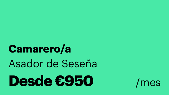 Camarero/a