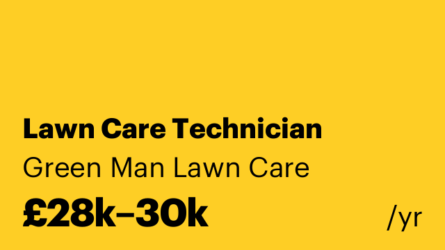 Lawn Care Technician