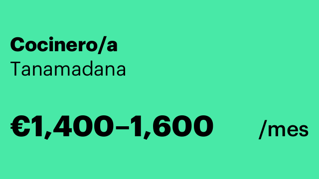 Cocinero/a