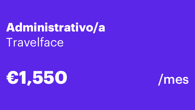 Administrativo/a