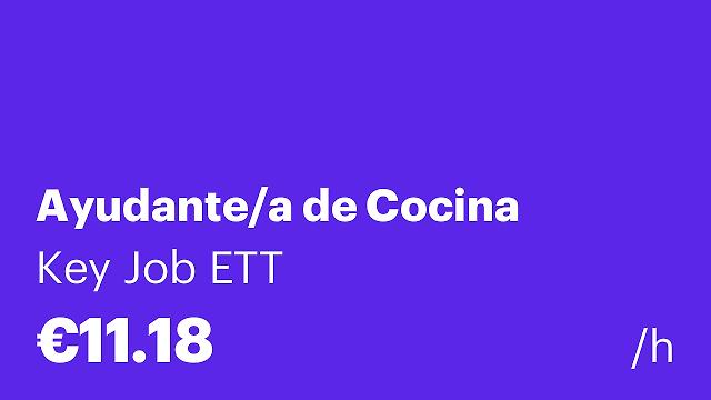 Ayudante/a de Cocina