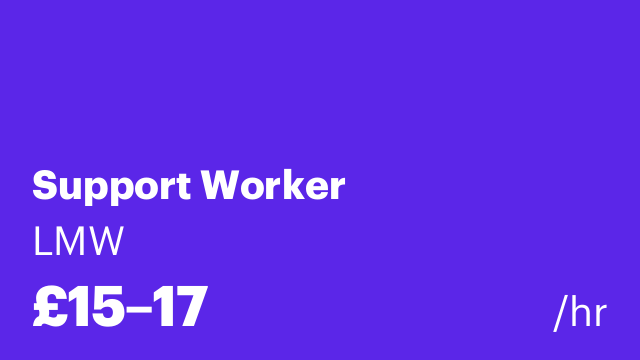 Support Worker