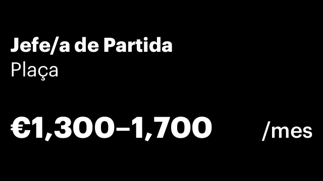 Jefe/a de Partida