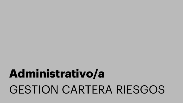 Administrativo/a