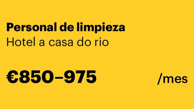 Personal de limpieza