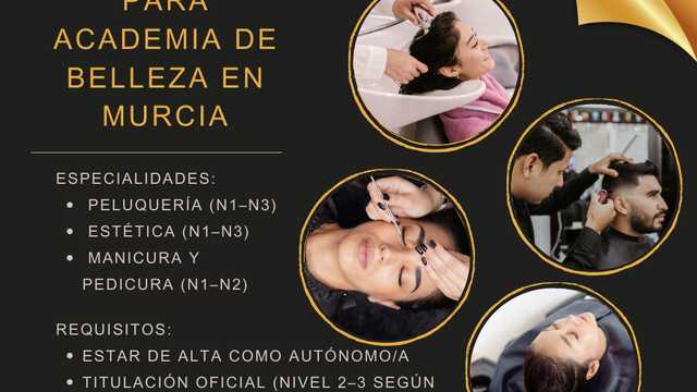 Formadores para academia de belleza