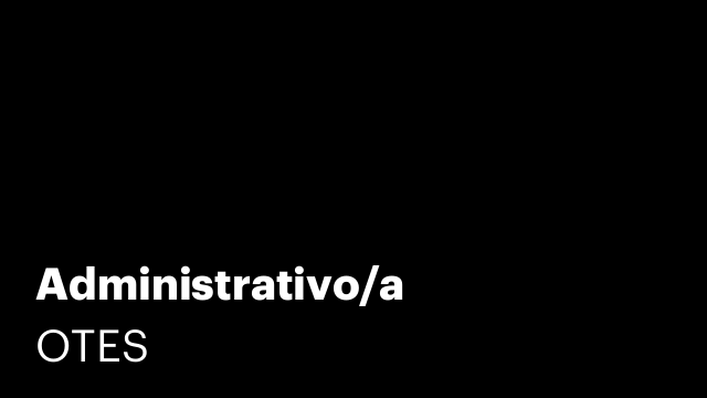 Administrativo/a