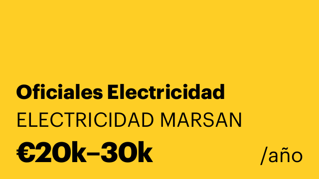 Oficiales Electricidad