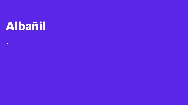 Albañil