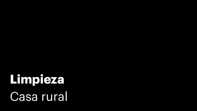 Limpieza