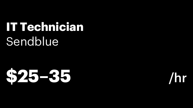 IT Technician