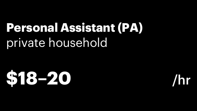 Personal Assistant (PA)