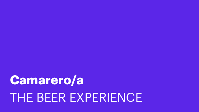 Camarero/a