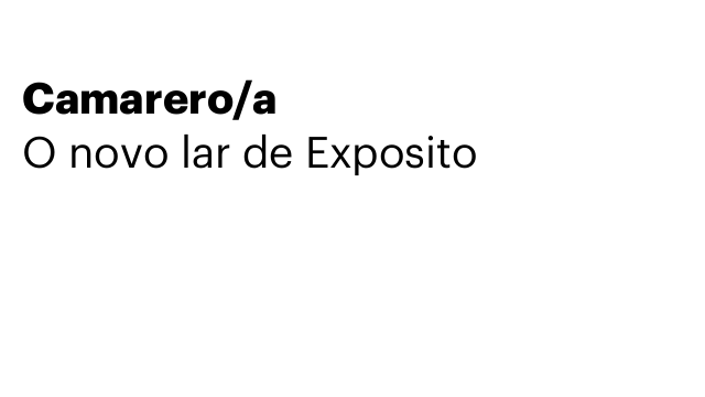 Camarero/a
