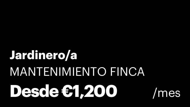 Jardinero/a