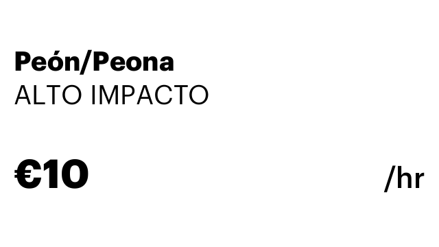 Peón/Peona