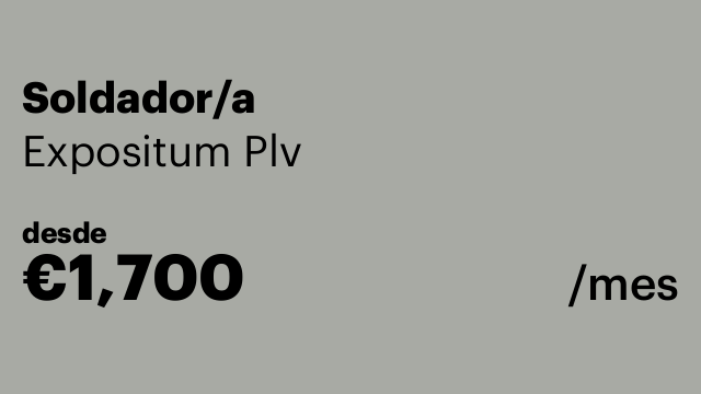 Soldador/a