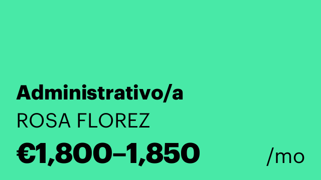 Administrativo/a