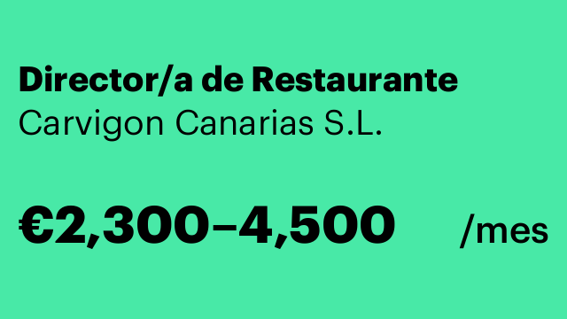 Director/a de Restaurante