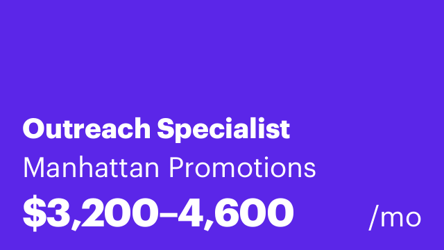 Outreach Specialist