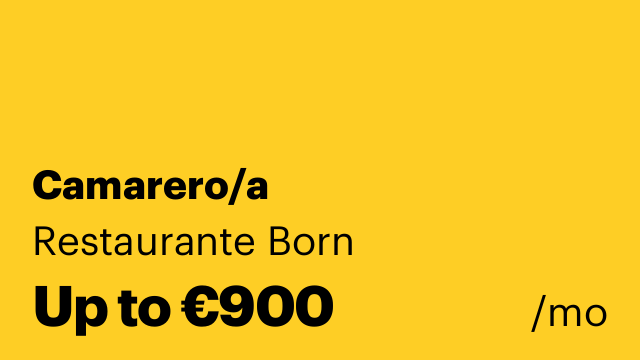 Camarero/a