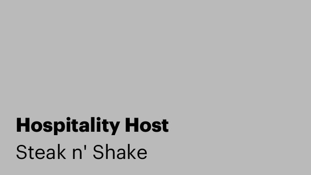 Hospitality Host