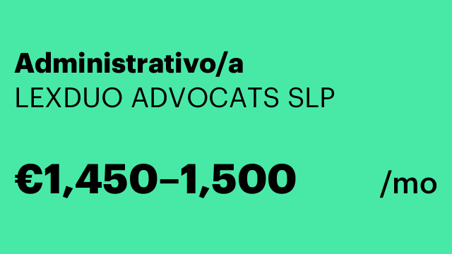 Administrativo/a