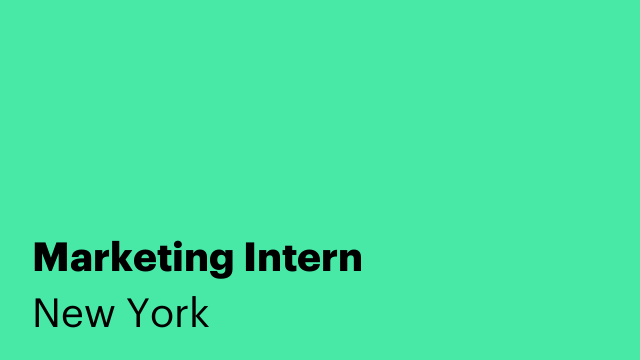 Marketing Intern