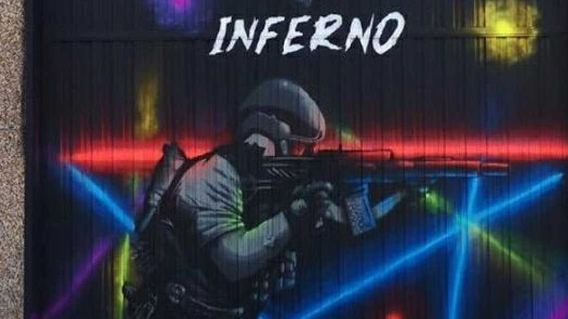 Inferno laser game cover image