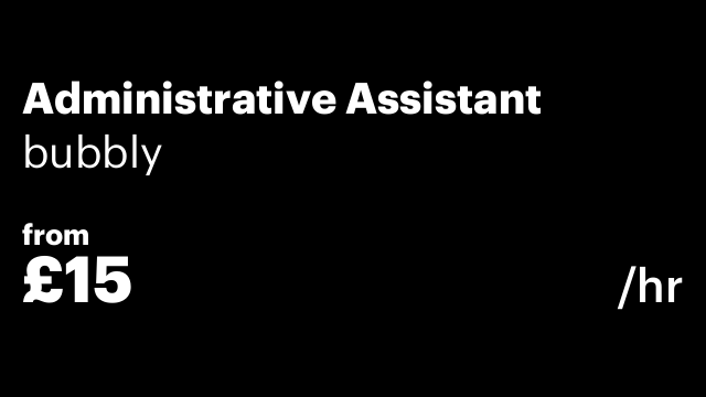 Administrative Assistant