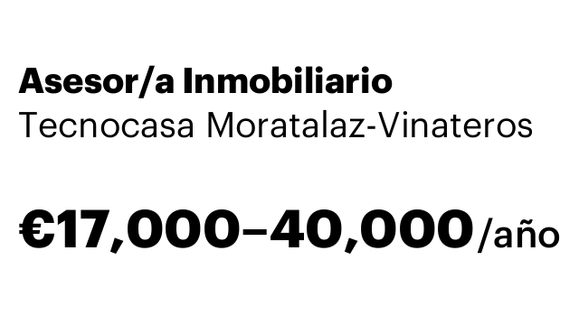 Asesor/a Inmobiliario